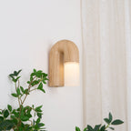 Ymeria Wood Wall Lamp-Moonnatur