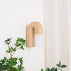 Ymeria Wood Wall Lamp-Moonnatur