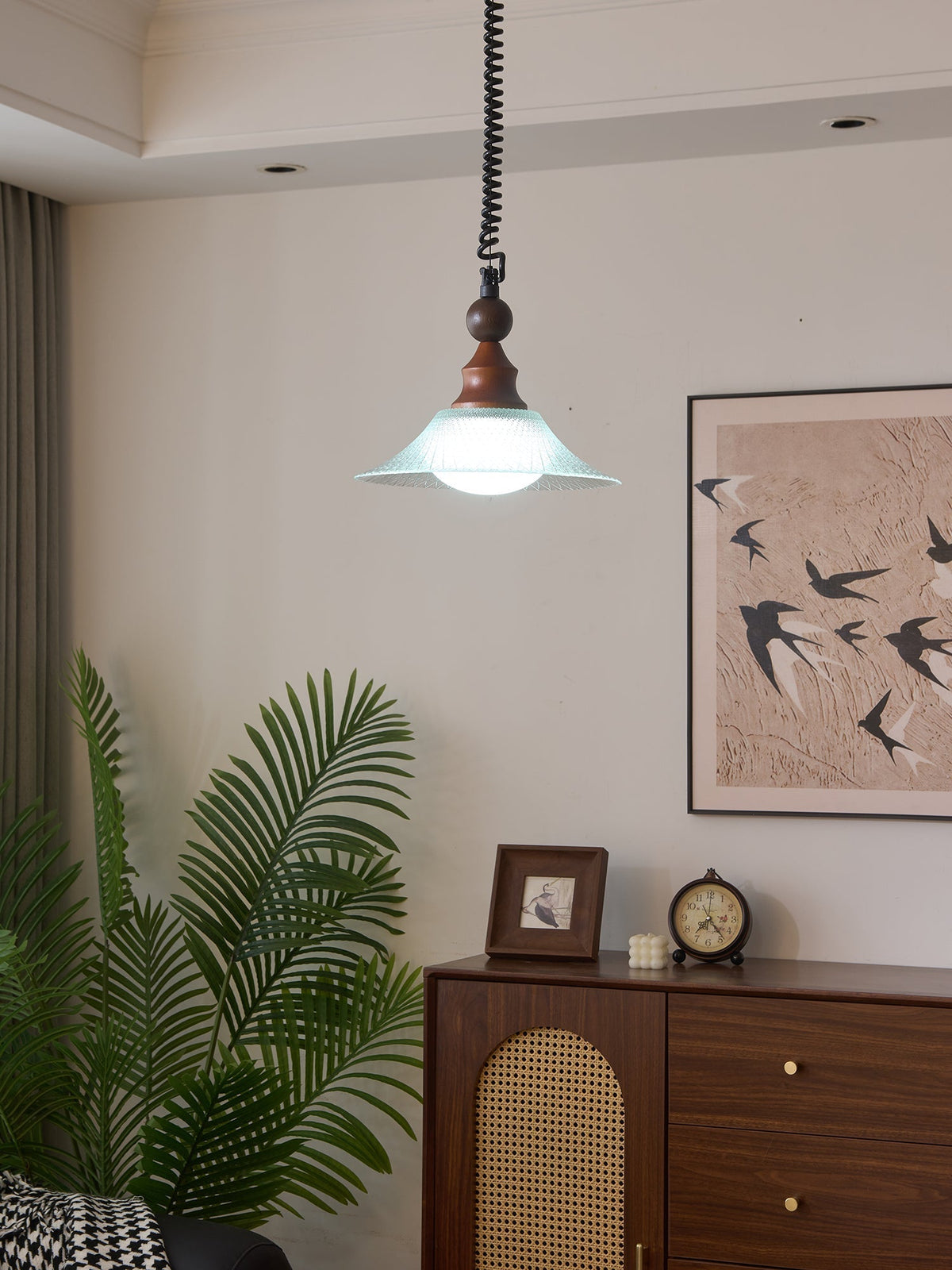 Marenena Glass Pendant Light-Moonnatur