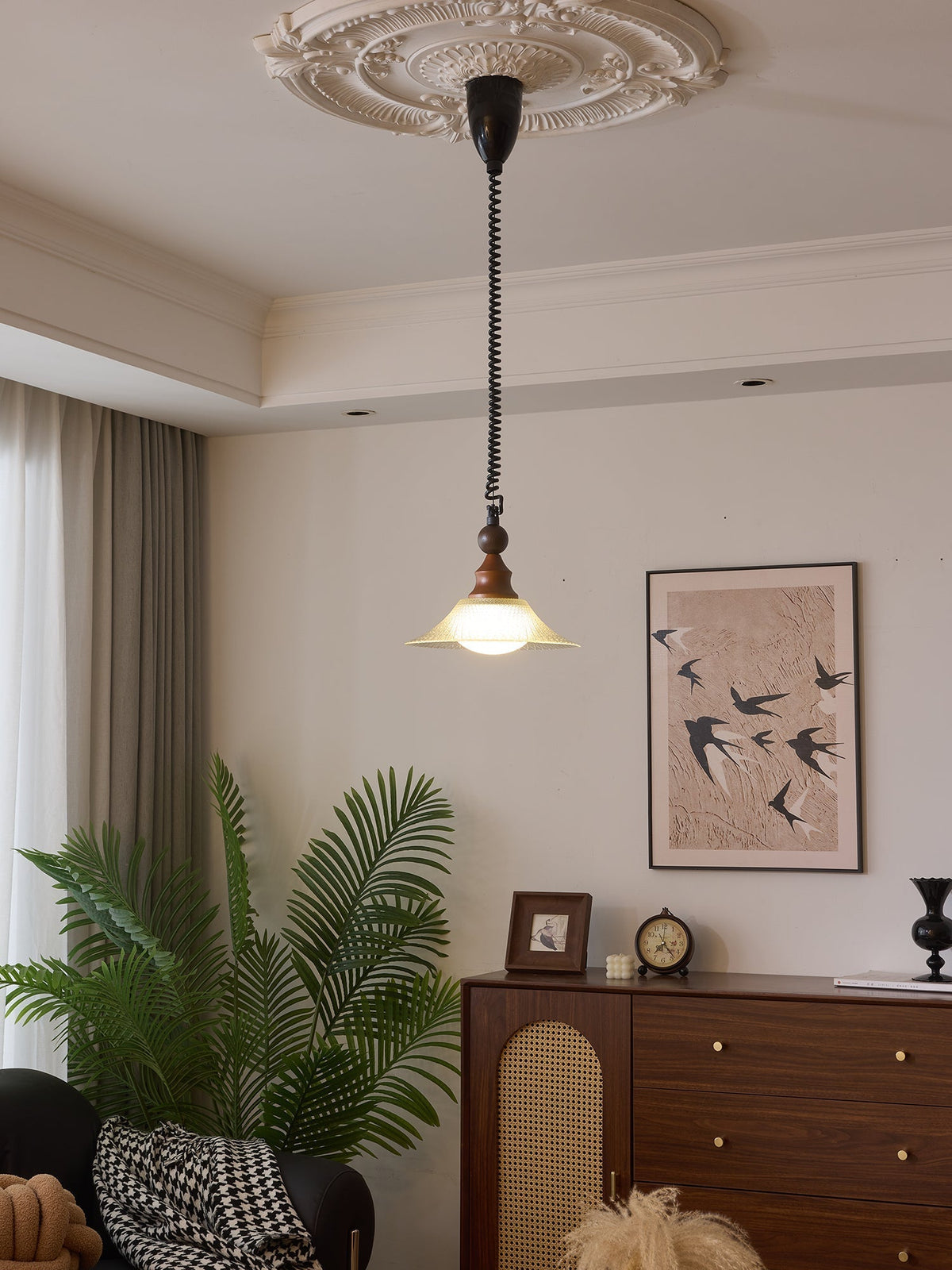 Marenena Glass Pendant Light-Moonnatur