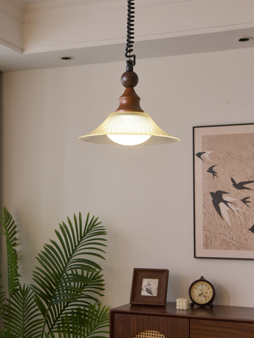 Marenena Glass Pendant Light-Moonnatur