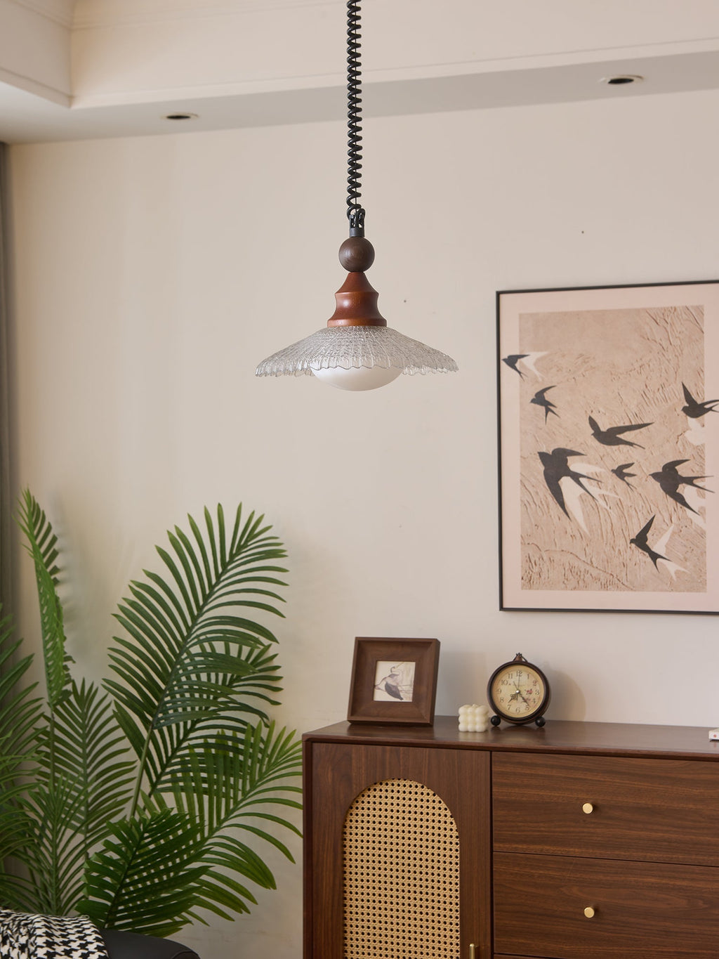 Marenena Glass Pendant Light-Moonnatur