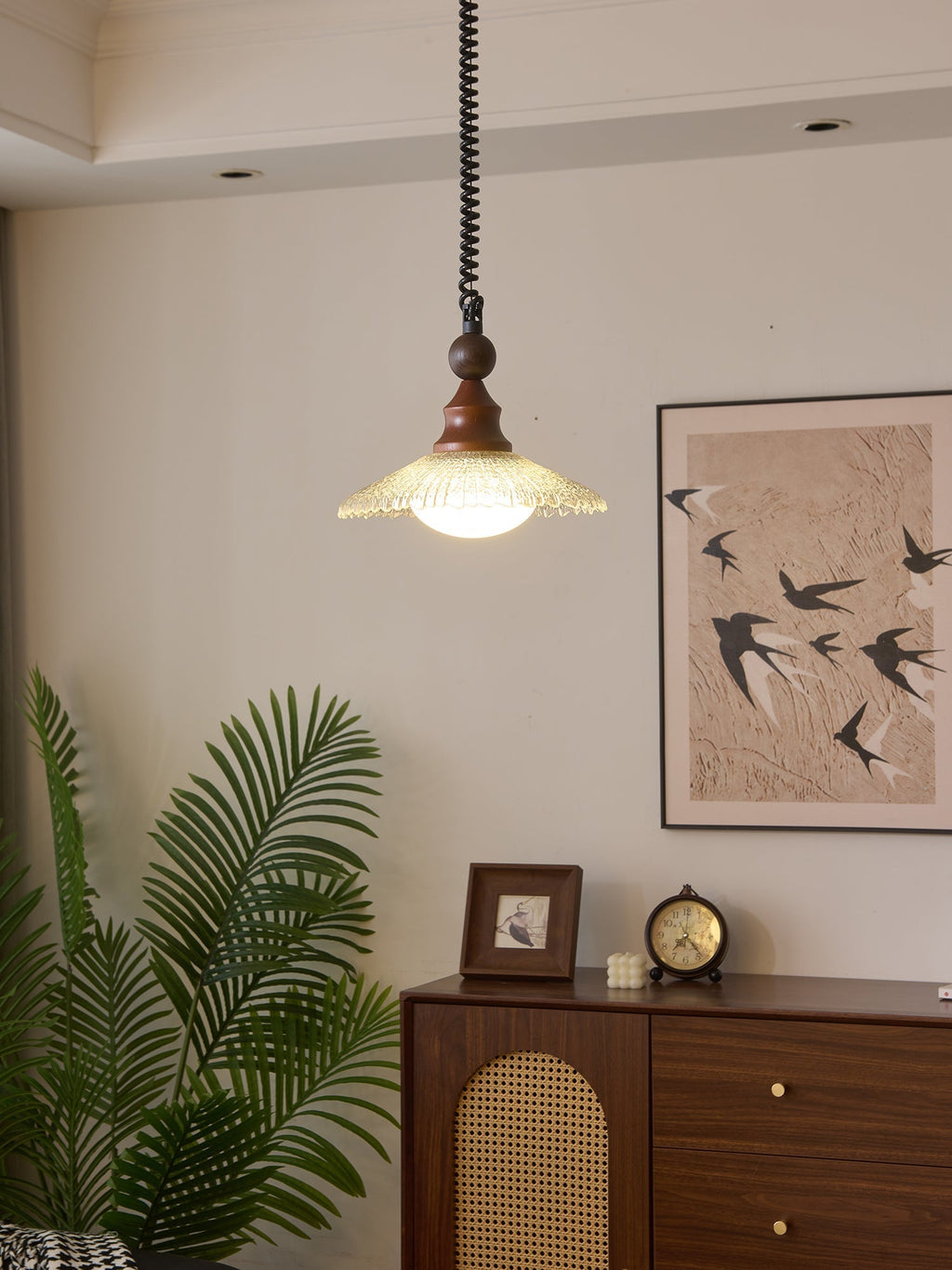Marenena Glass Pendant Light-Moonnatur