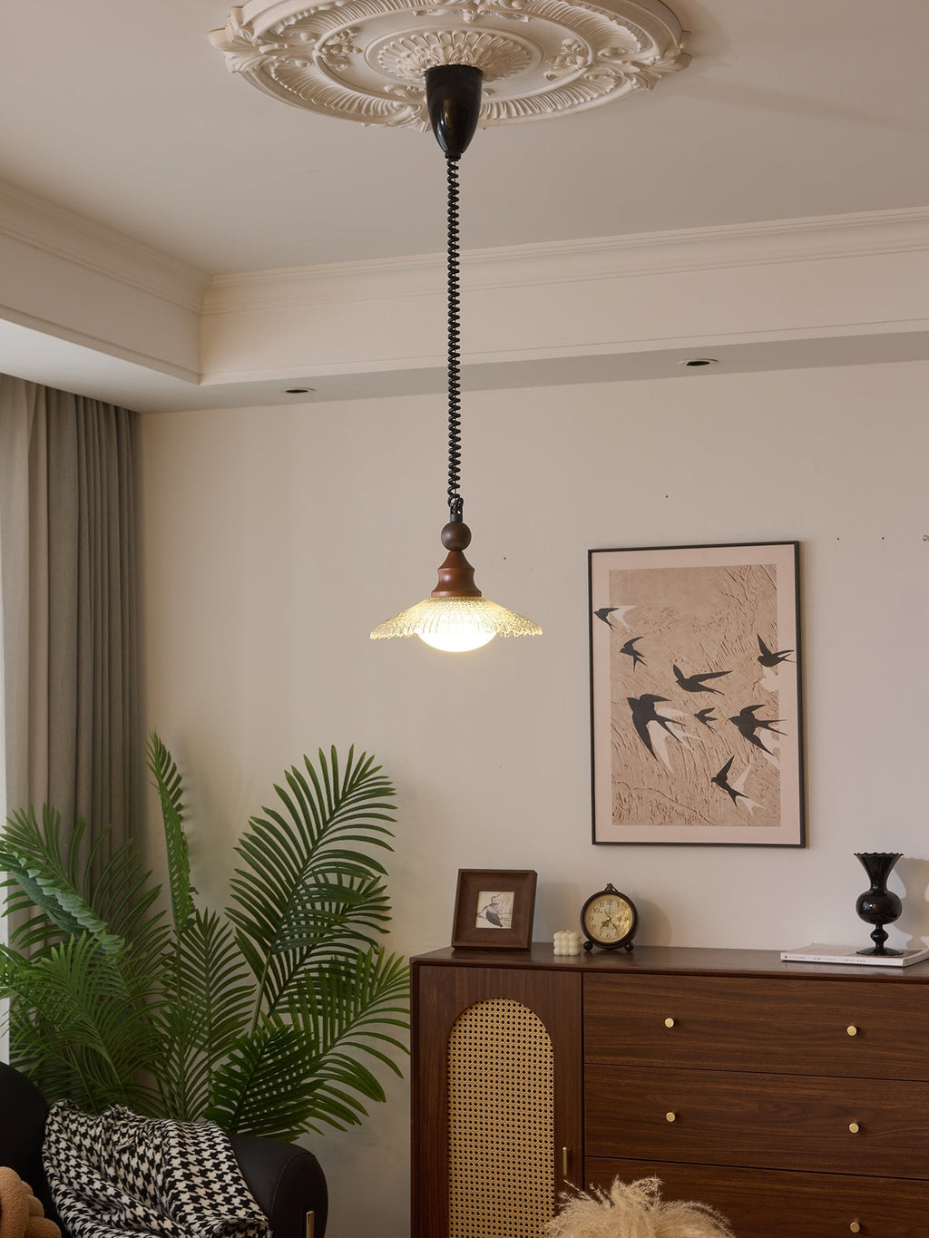 Marenena Glass Pendant Light-Moonnatur