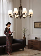 Uleniel Glass Chandelier-Moonnatur