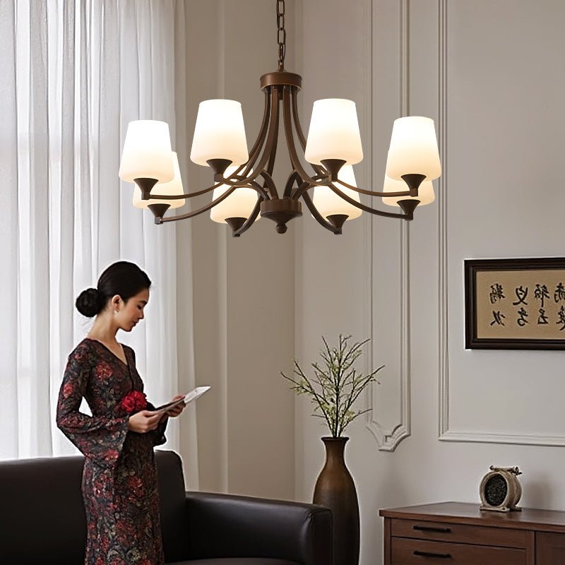 Uleniel Glass Chandelier-Moonnatur