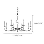 Brenelwren Brass Chandelier-Moonnatur
