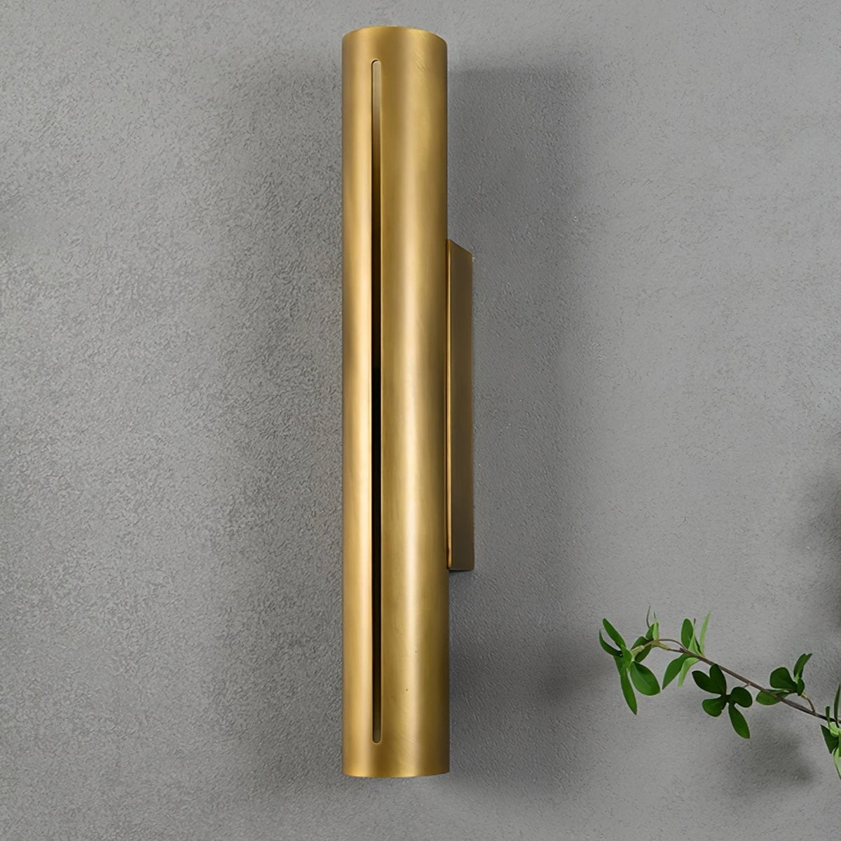 Calenara Brass Wall Light-Moonnatur