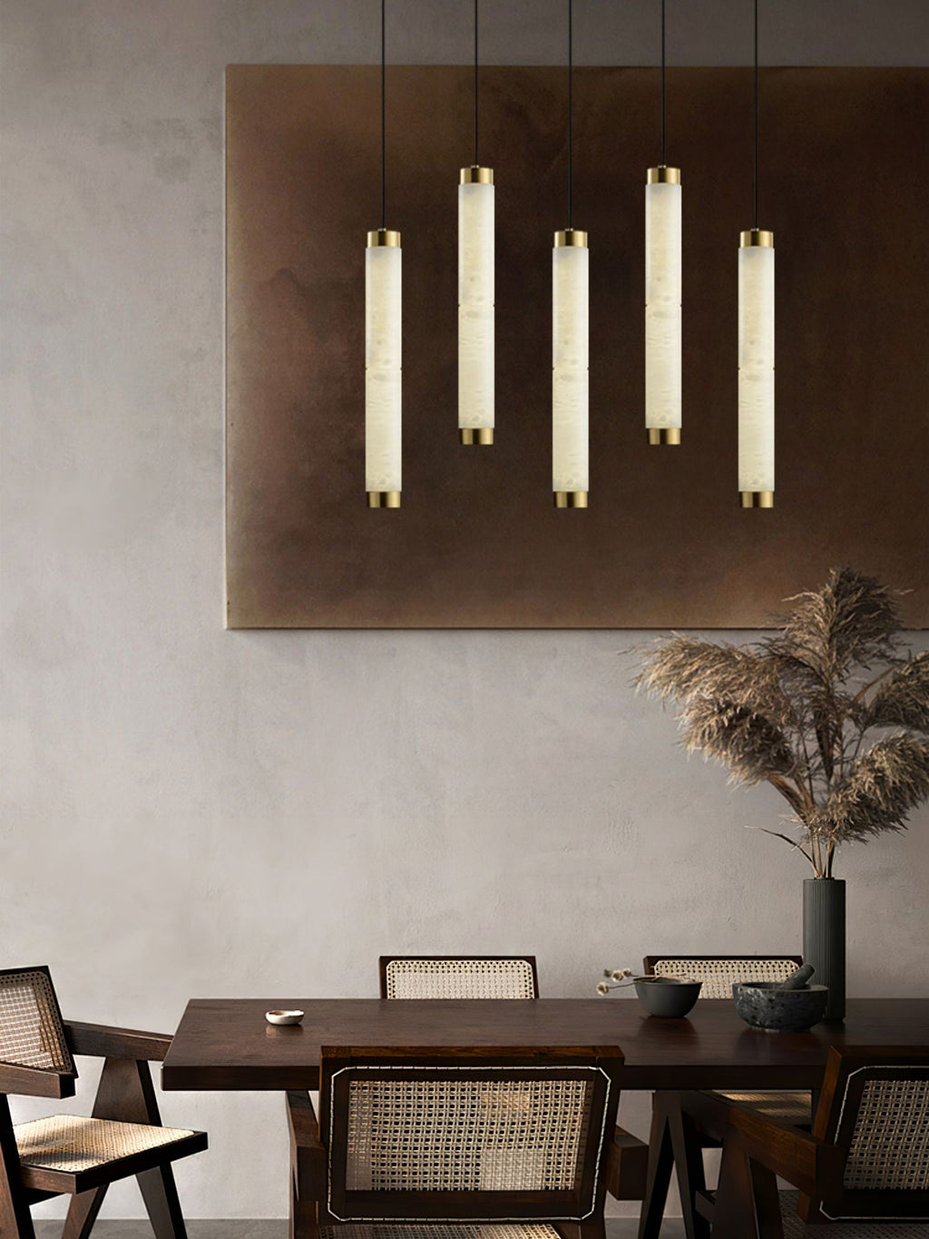 Kesterheath Alabaster Pendant Light-Moonnatur