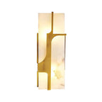 Auberden Alabaster Wall Light-Moonnatur