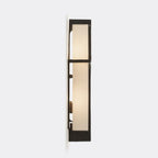 Auberden Alabaster Wall Light-Moonnatur
