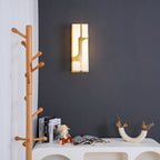 Auberden Alabaster Wall Light-Moonnatur