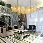 Elowelle Aluminium Chandelier-Moonnatur