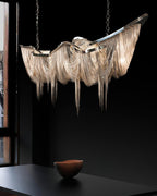 Elowelle Aluminium Chandelier-Moonnatur