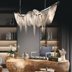 Elowelle Aluminium Chandelier-Moonnatur