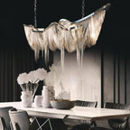 Elowelle Aluminium Chandelier-Moonnatur