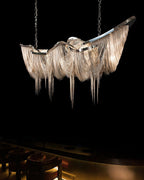 Elowelle Aluminium Chandelier-Moonnatur