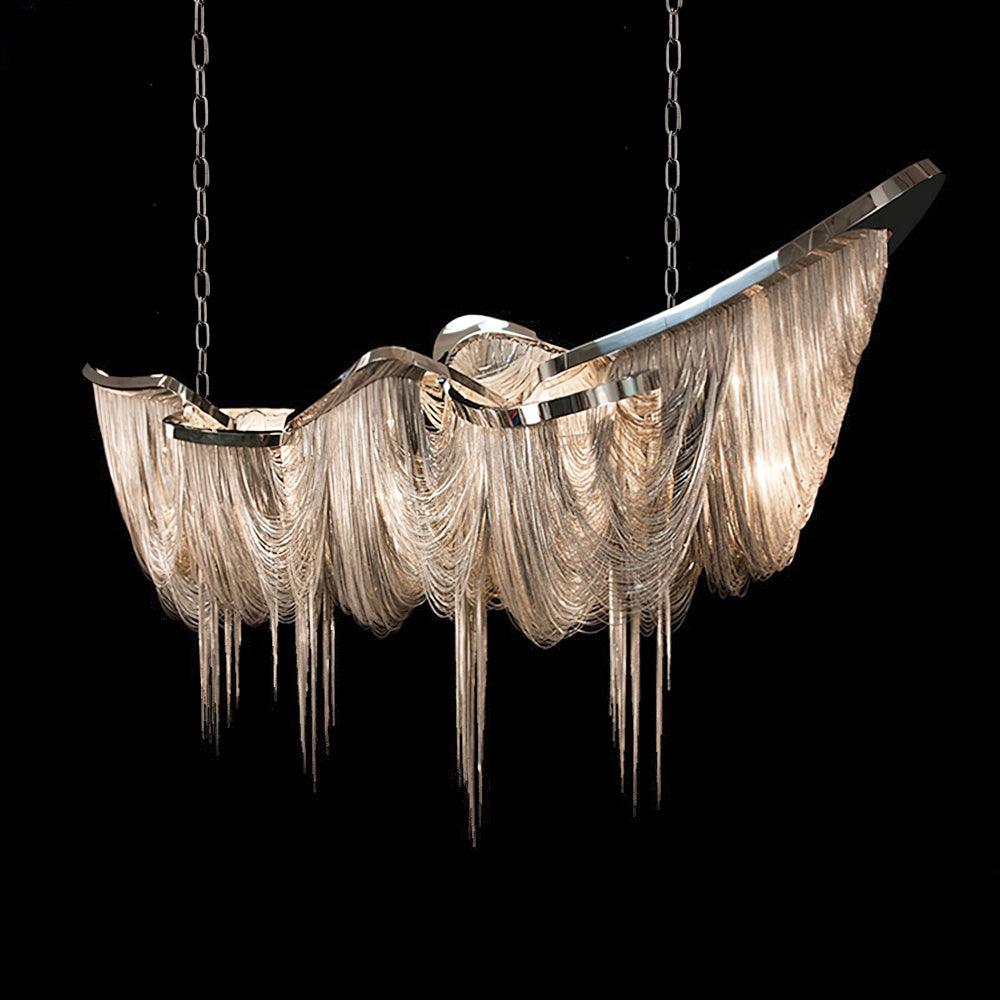 Elowelle Aluminium Chandelier-Moonnatur