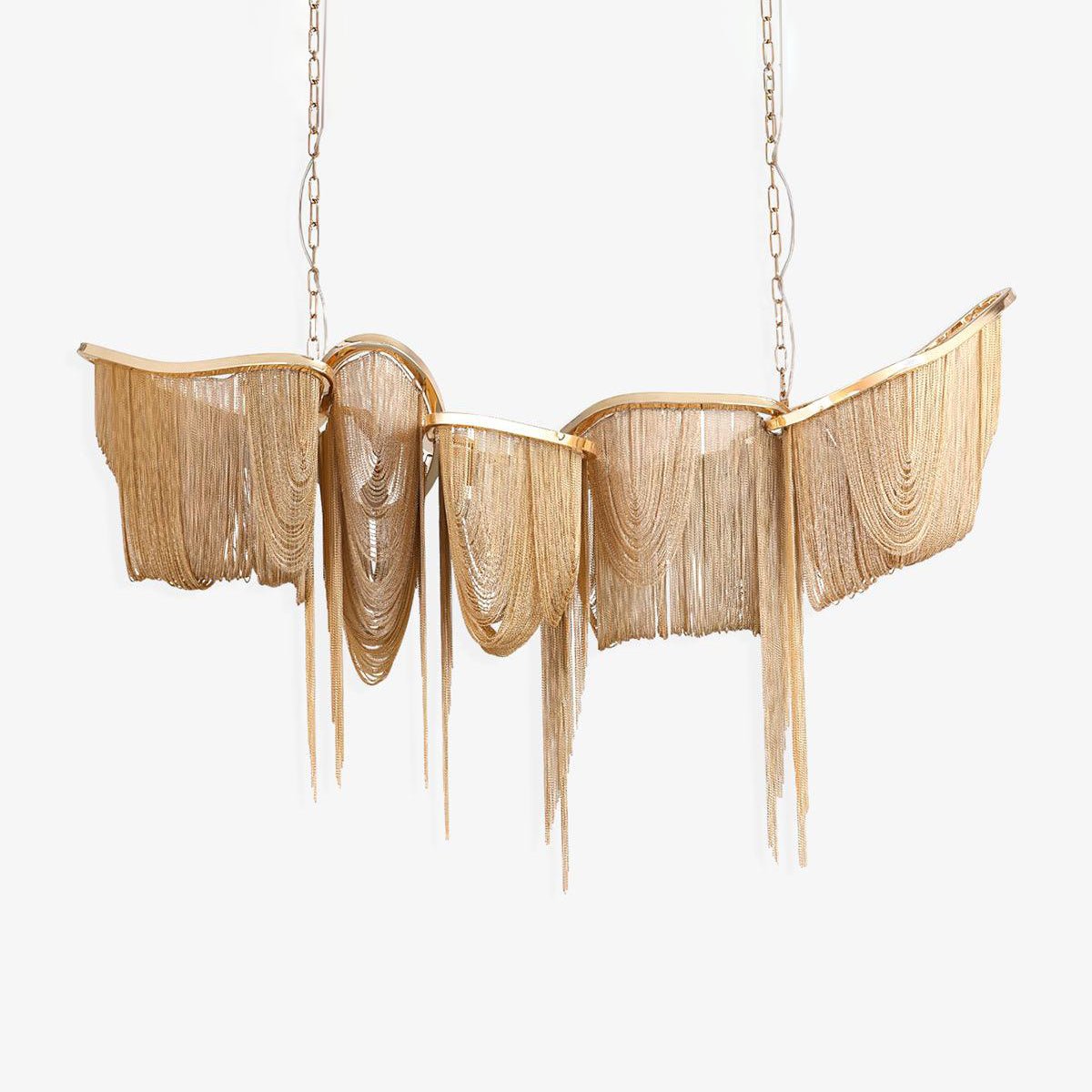 Elowelle Aluminium Chandelier-Moonnatur