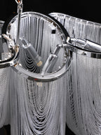 Elowelle Aluminium Chandelier-Moonnatur