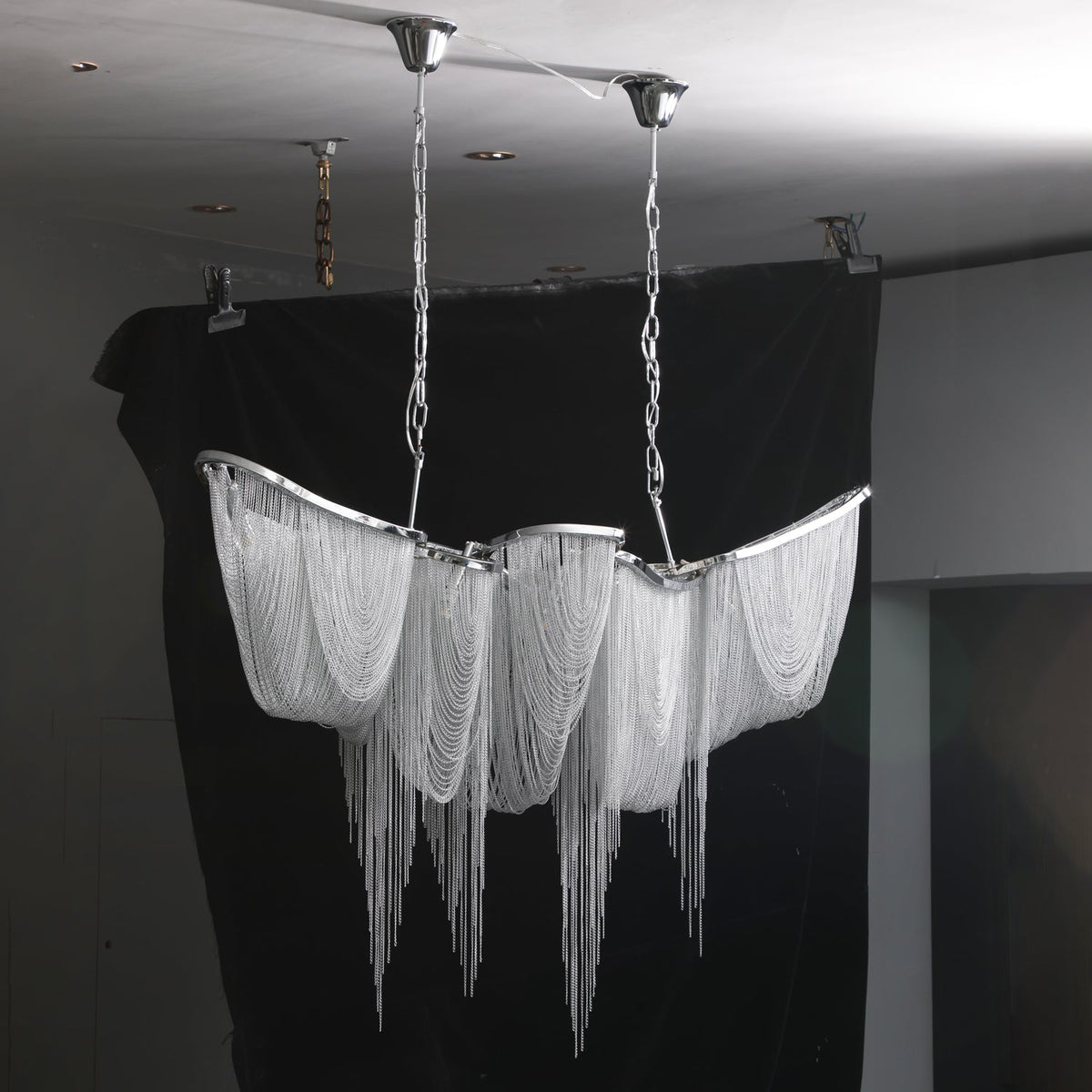 Elowelle Aluminium Chandelier-Moonnatur