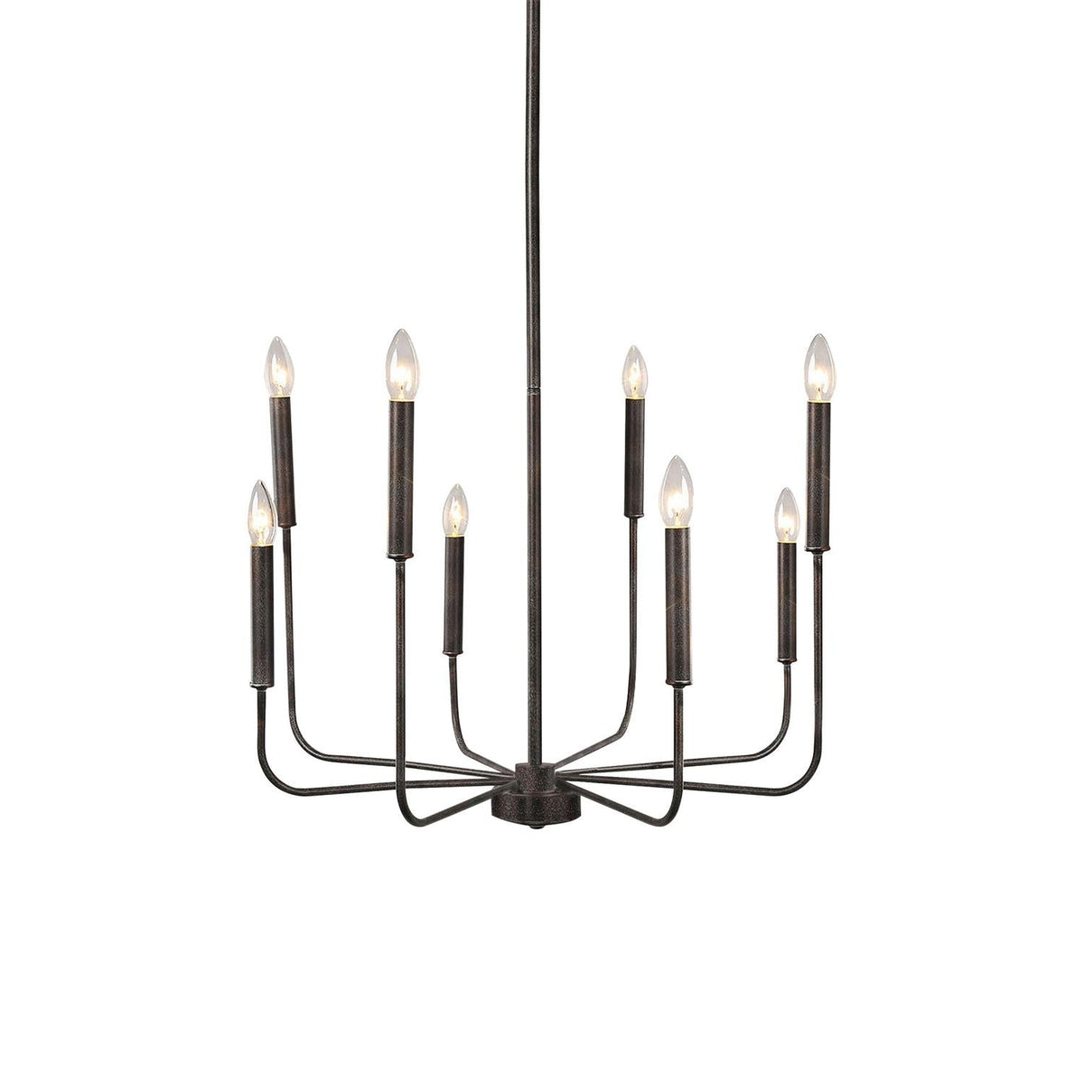 Barrowhill Brass Chandelier-Moonnatur