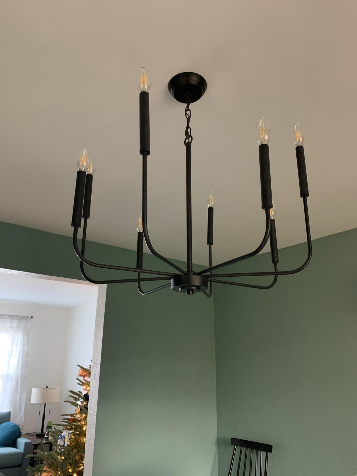 Barrowhill Brass Chandelier-Moonnatur