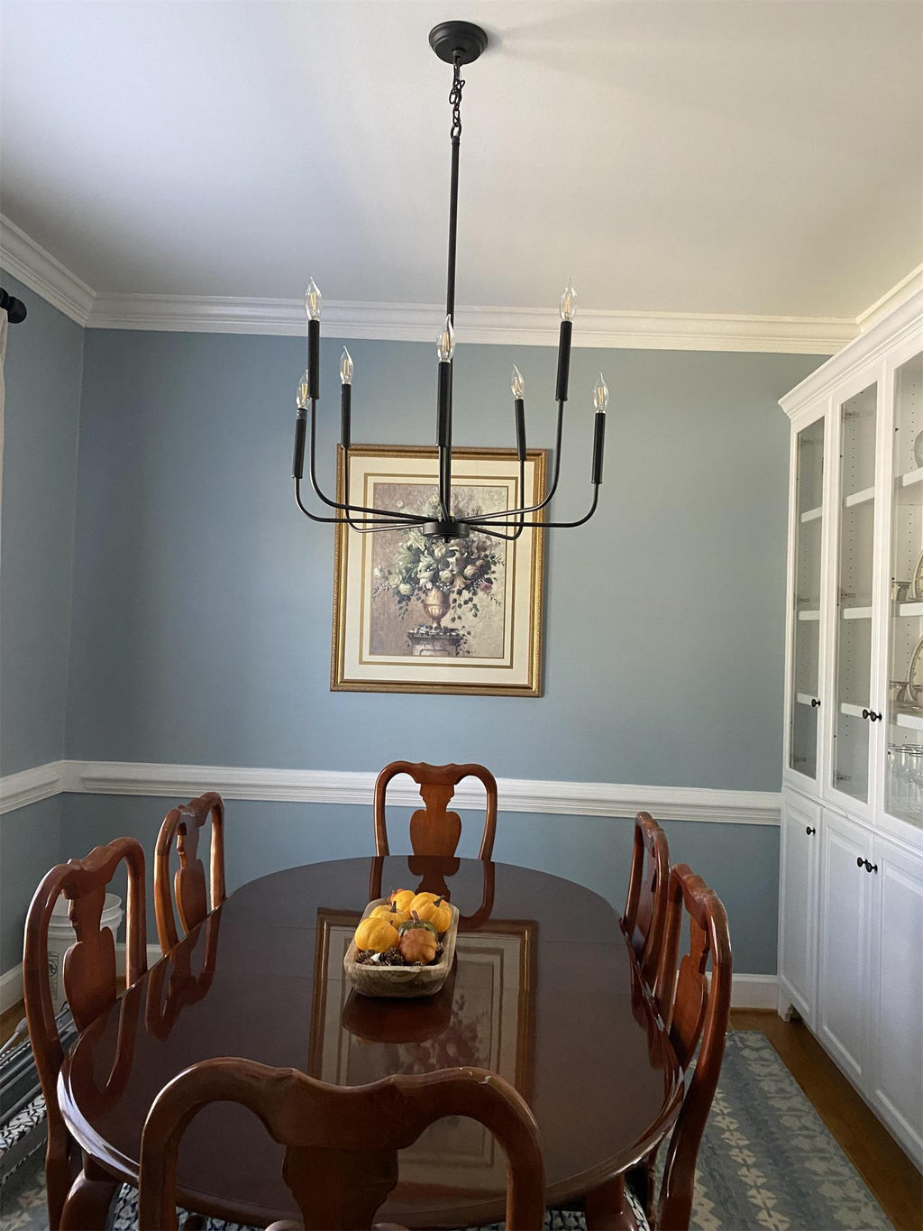 Barrowhill Brass Chandelier-Moonnatur