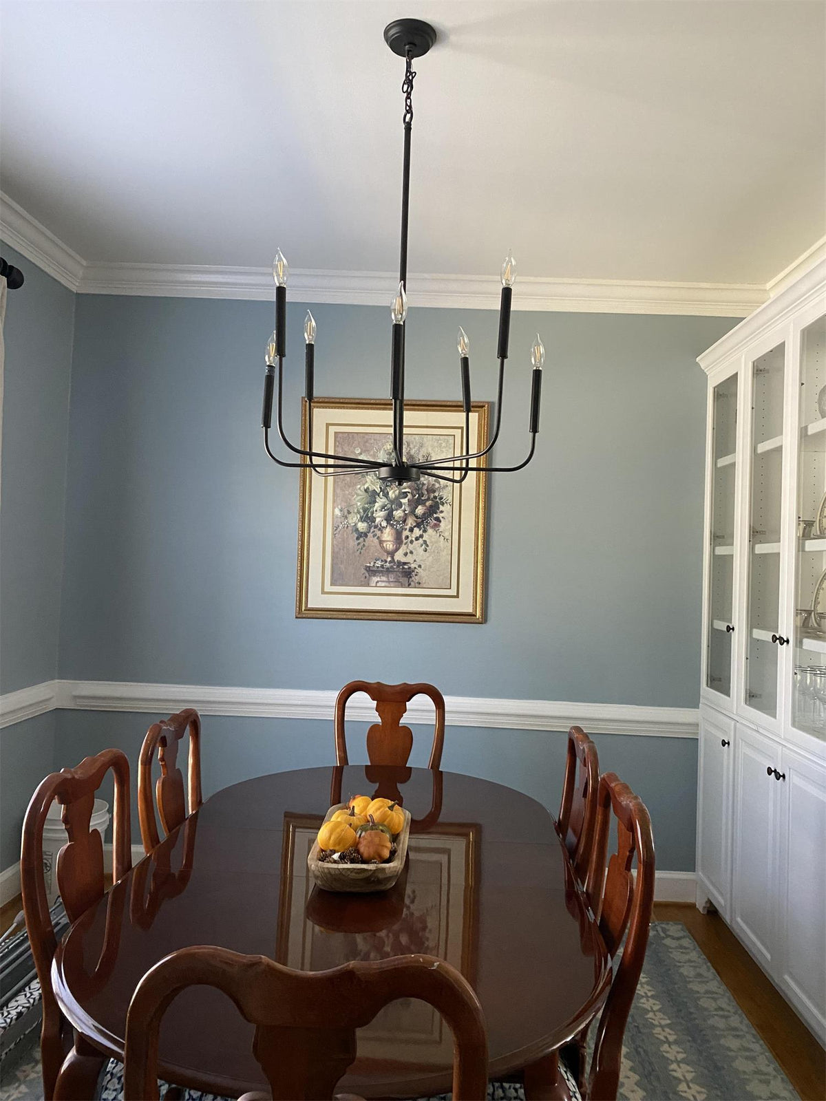 Barrowhill Brass Chandelier-Moonnatur