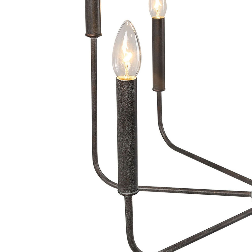 Barrowhill Brass Chandelier-Moonnatur