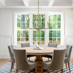 Barrowhill Brass Chandelier-Moonnatur