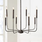 Barrowhill Brass Chandelier-Moonnatur