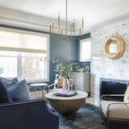 Barrowhill Brass Chandelier-Moonnatur