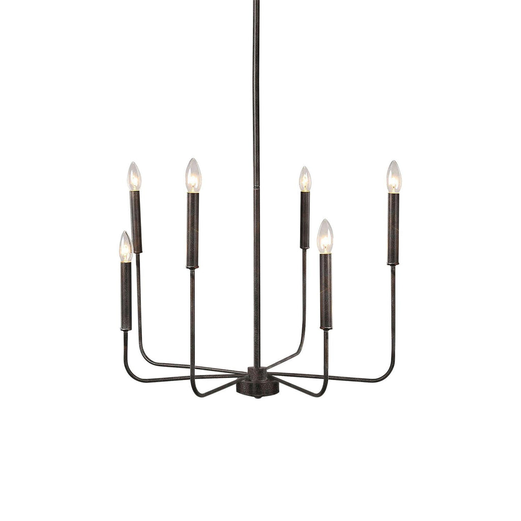 Barrowhill Brass Chandelier-Moonnatur