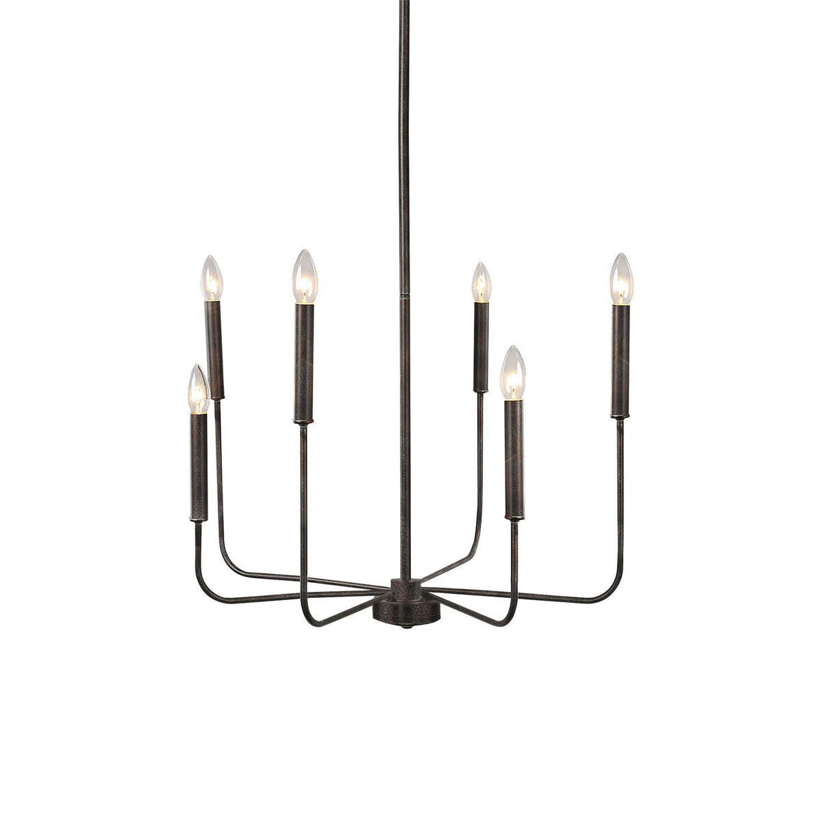 Barrowhill Brass Chandelier-Moonnatur