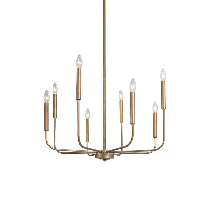 Barrowhill Brass Chandelier-Moonnatur