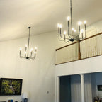 Barrowhill Brass Chandelier-Moonnatur
