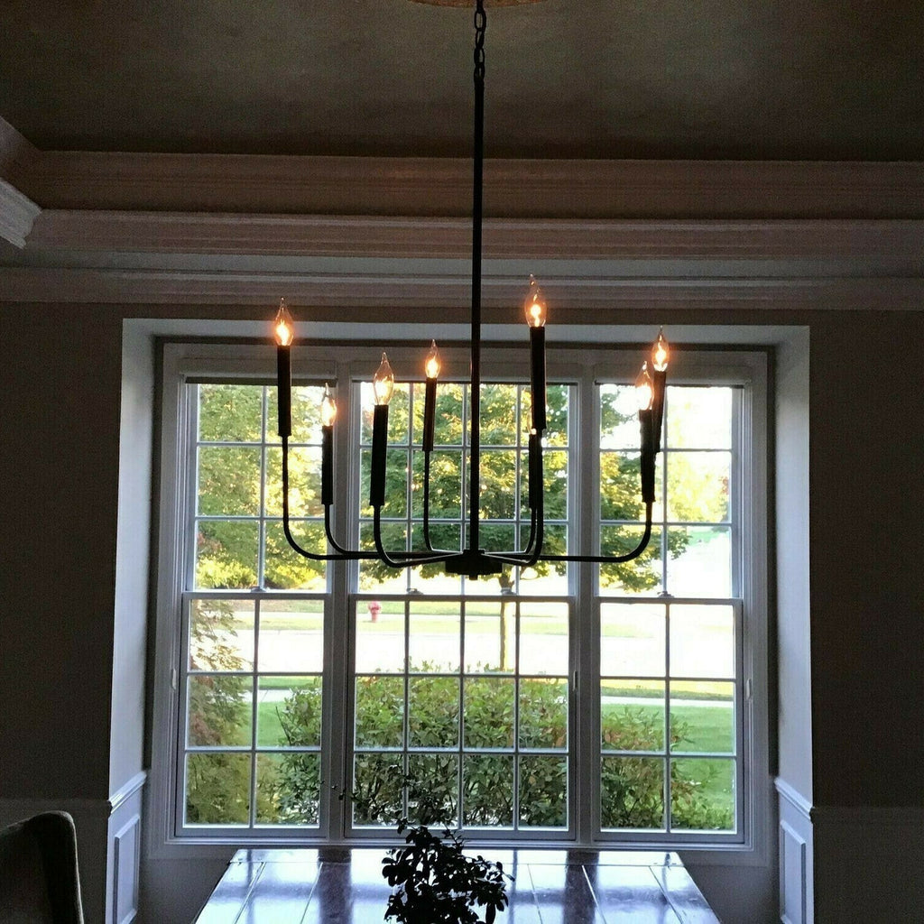 Barrowhill Brass Chandelier-Moonnatur