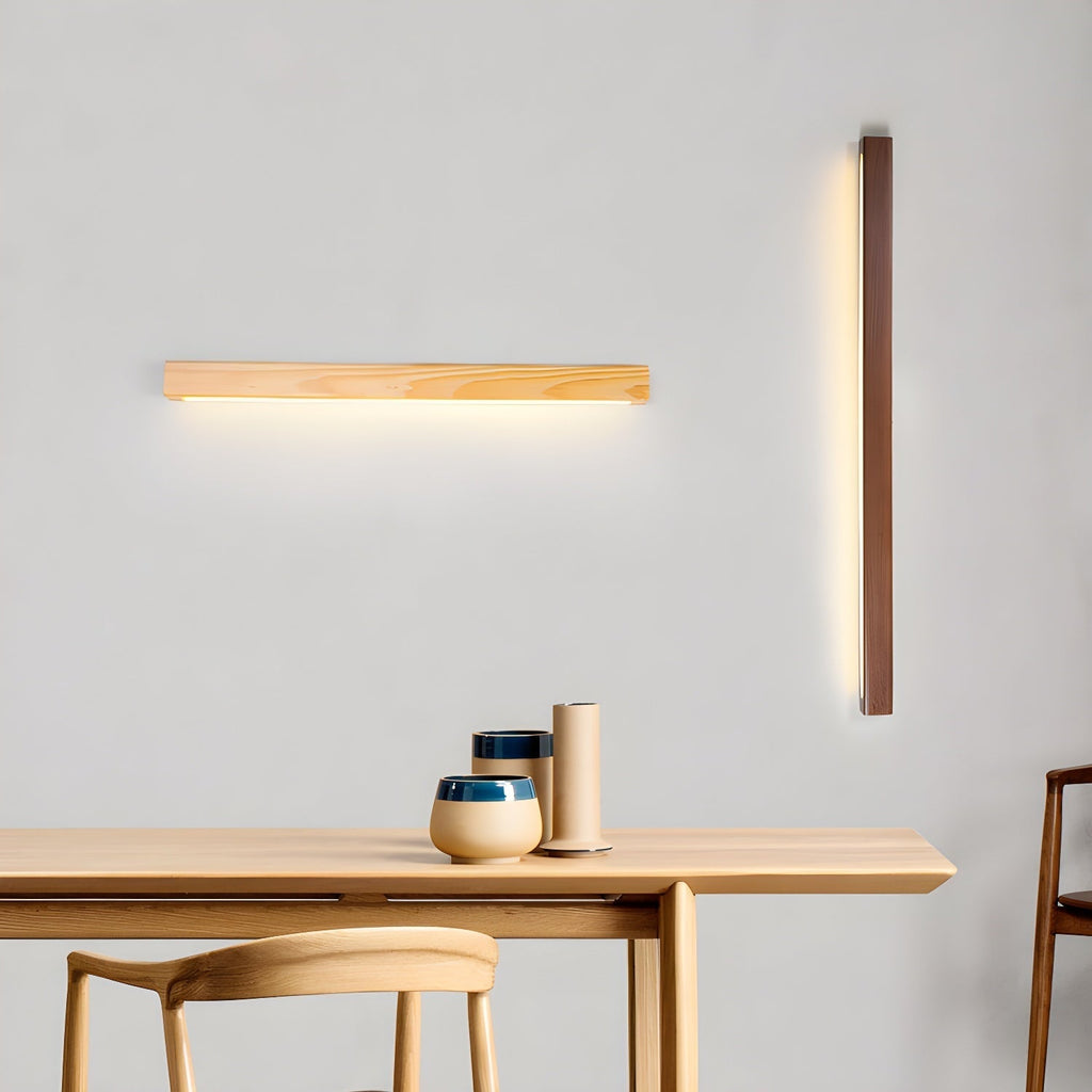 Rivenera Pine Wood Wall Light-Moonnatur