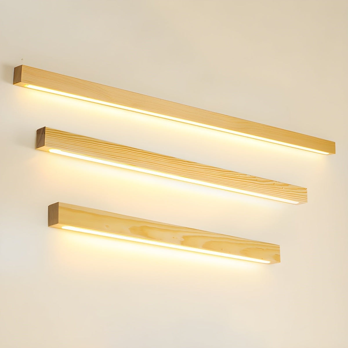 Rivenera Pine Wood Wall Light-Moonnatur