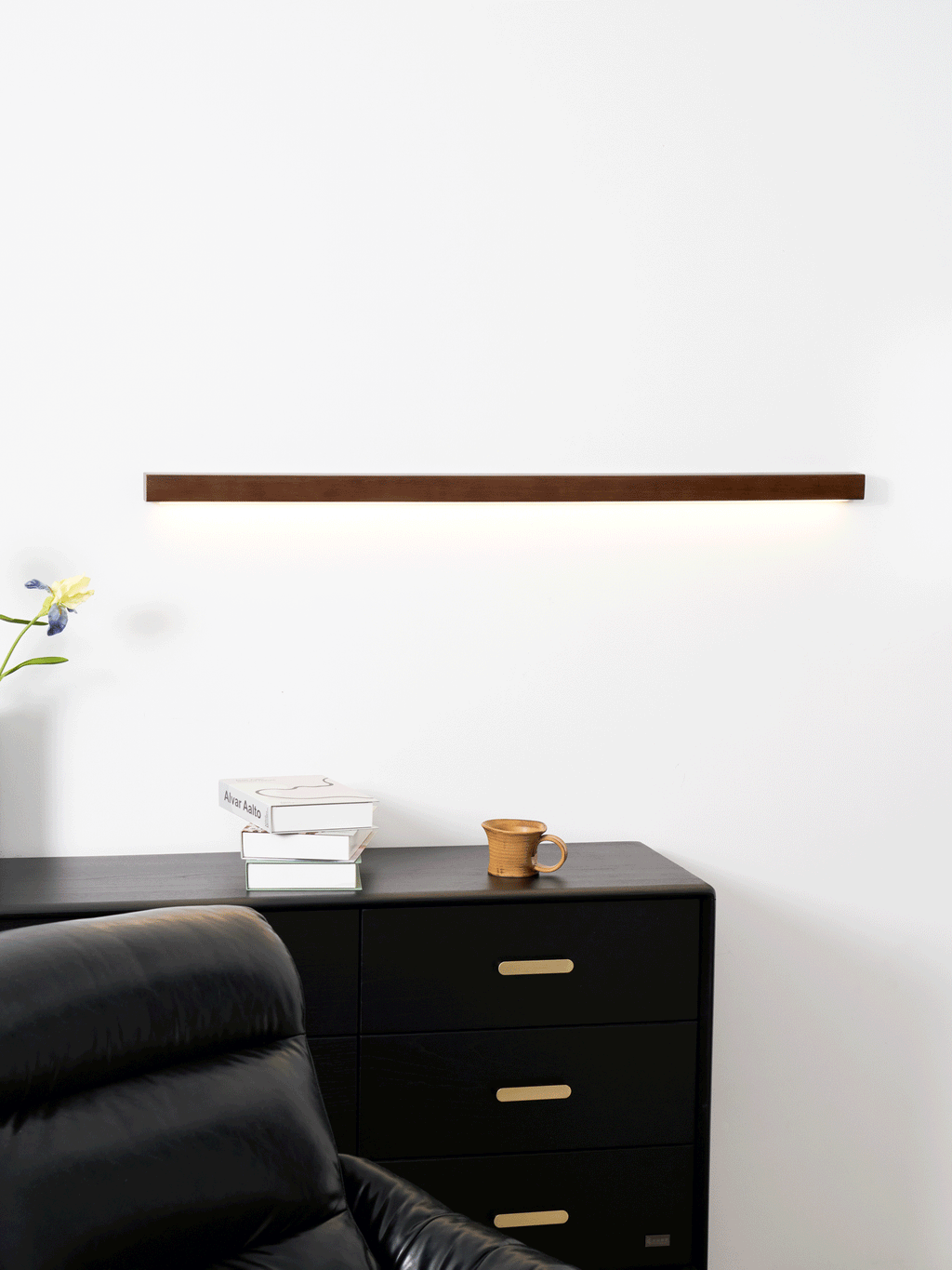 Rivenera Pine Wood Wall Light-Moonnatur