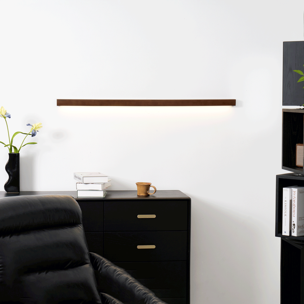 Rivenera Pine Wood Wall Light-Moonnatur