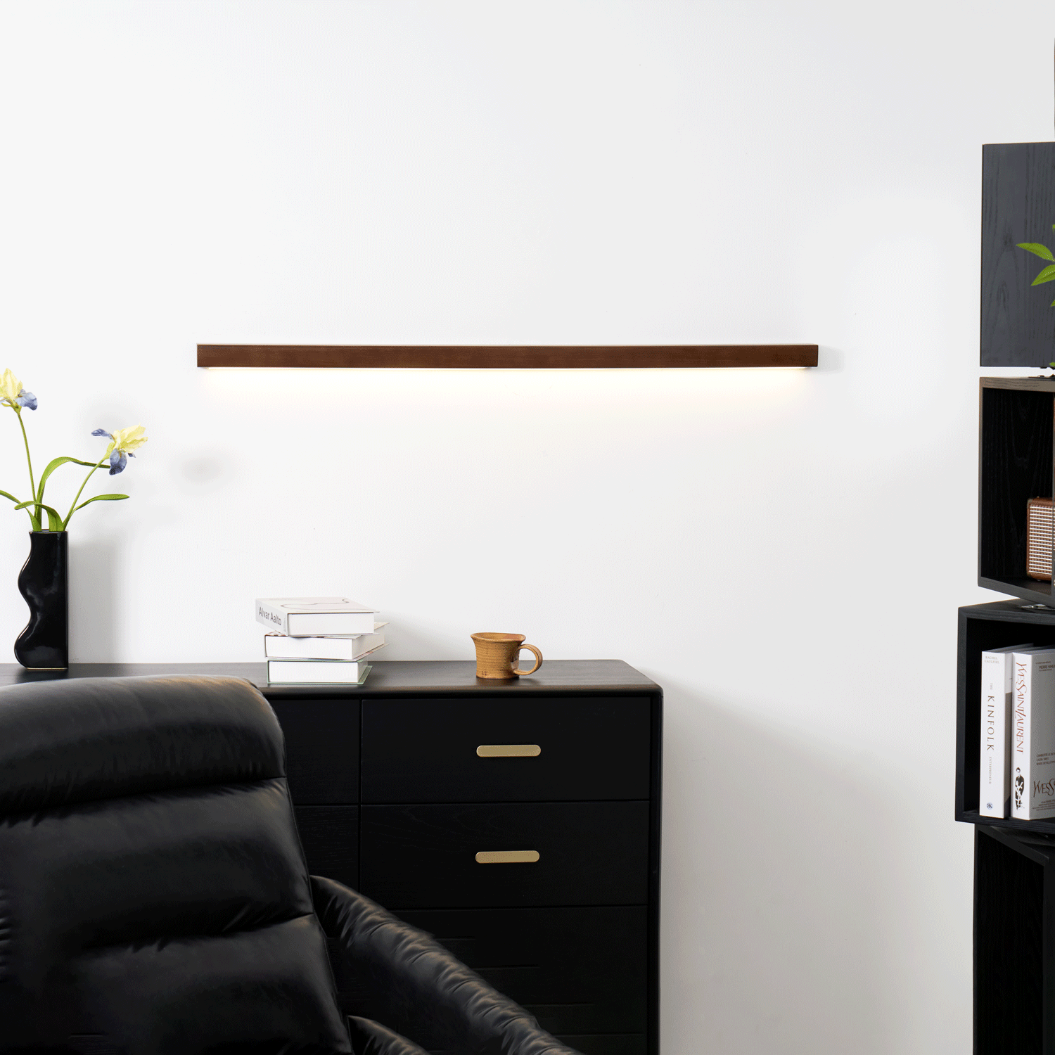 Rivenera Pine Wood Wall Light-Moonnatur