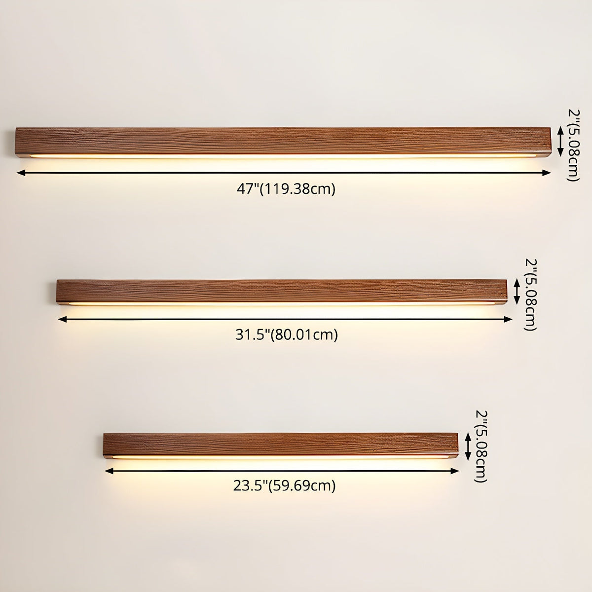Rivenera Pine Wood Wall Light-Moonnatur