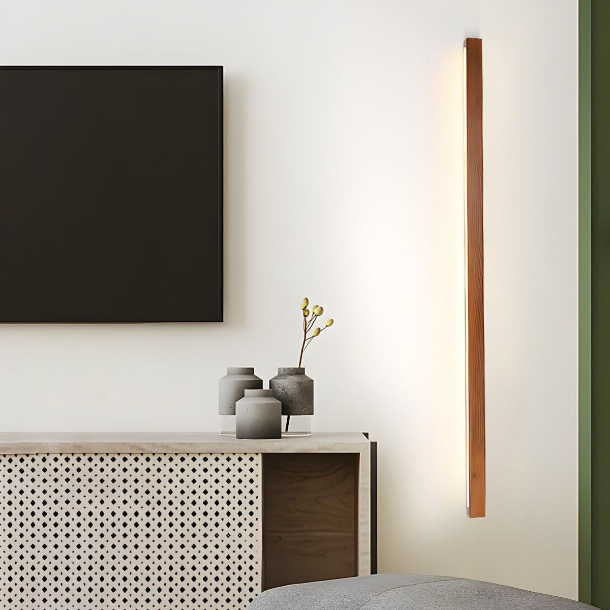 Rivenera Pine Wood Wall Light-Moonnatur