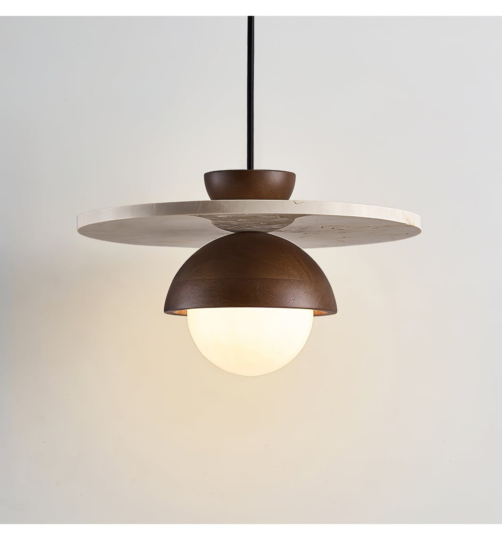 Altonford Travertine Pendant Light-Moonnatur