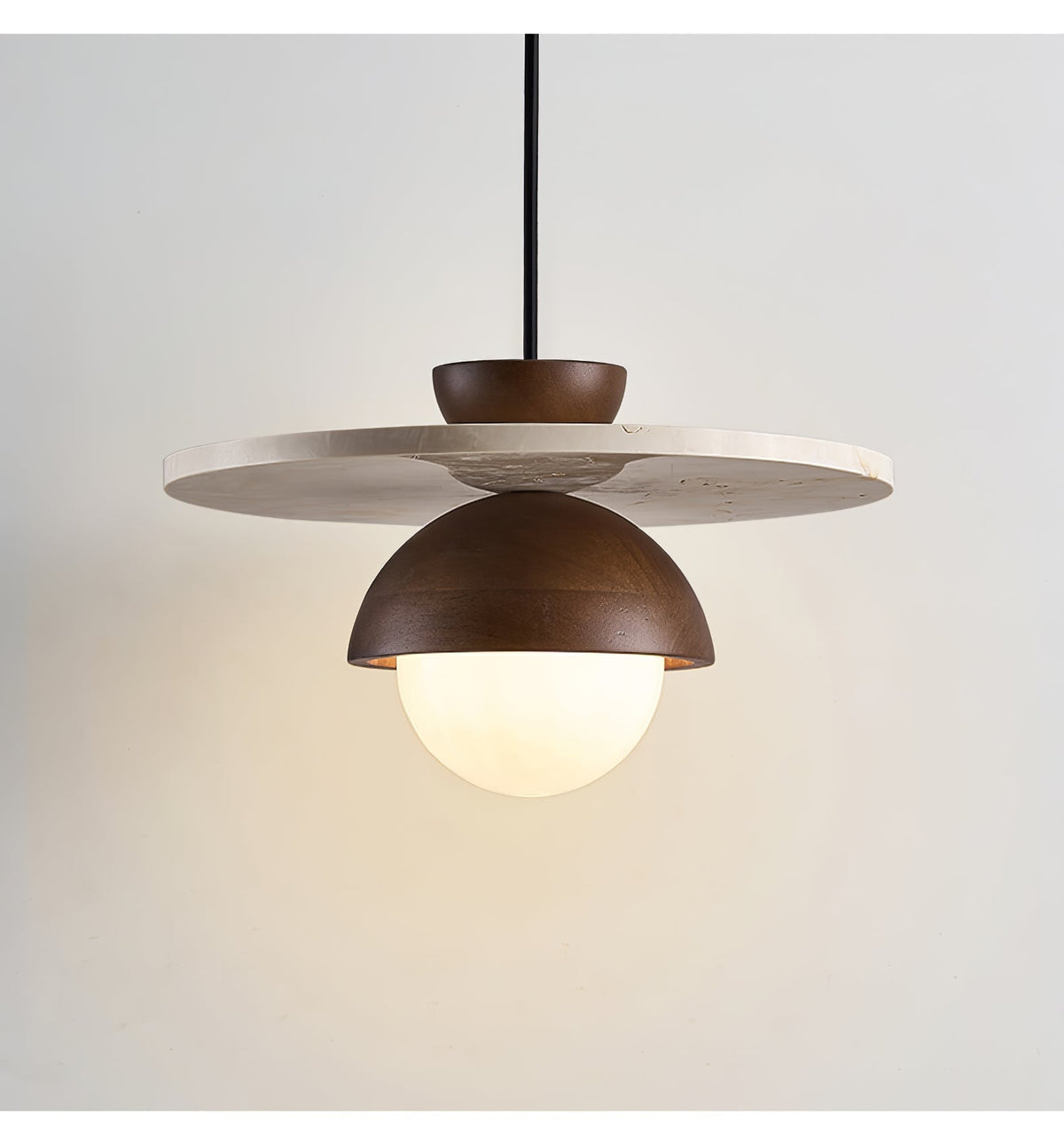 Altonford Travertine Pendant Light-Moonnatur