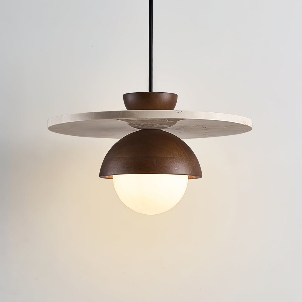 Altonford Travertine Pendant Light-Moonnatur