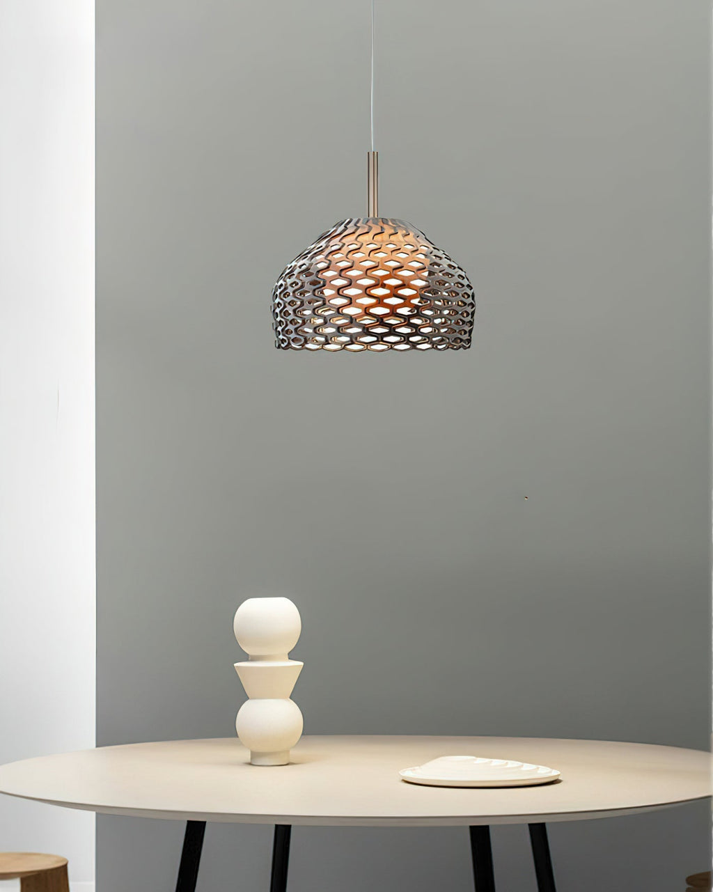 Hadreneth Plastic Pendant Light-Moonnatur