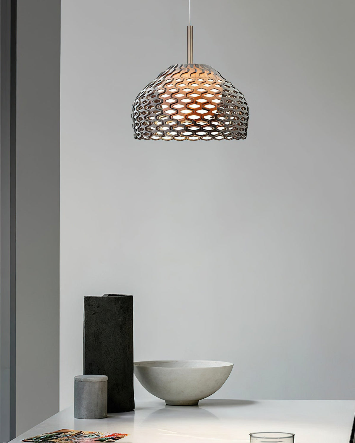 Hadreneth Plastic Pendant Light-Moonnatur